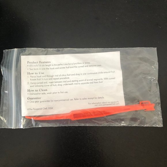 The Pampered Chef Citrus Peeler - Picture 3 of 4